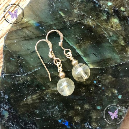 Citrine Gold Earrings